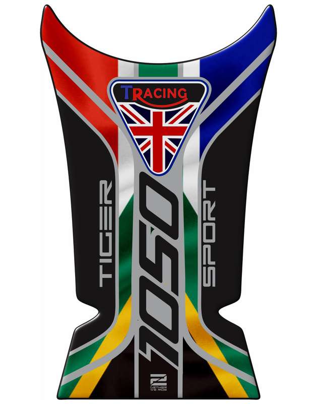Triumph Tiger 1050 Motor Bike Tank Pad Protector.Universal Fit South African Triumph Motor Bike T...