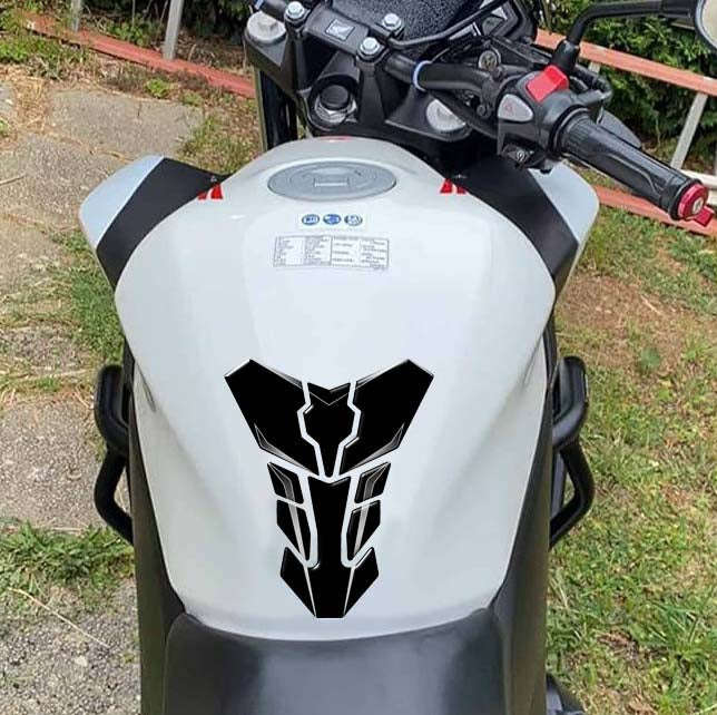 Universal Fit Motor Bike Green  Standard Transformer Motor Bike Tank Pad Protector.  A Street Pad...