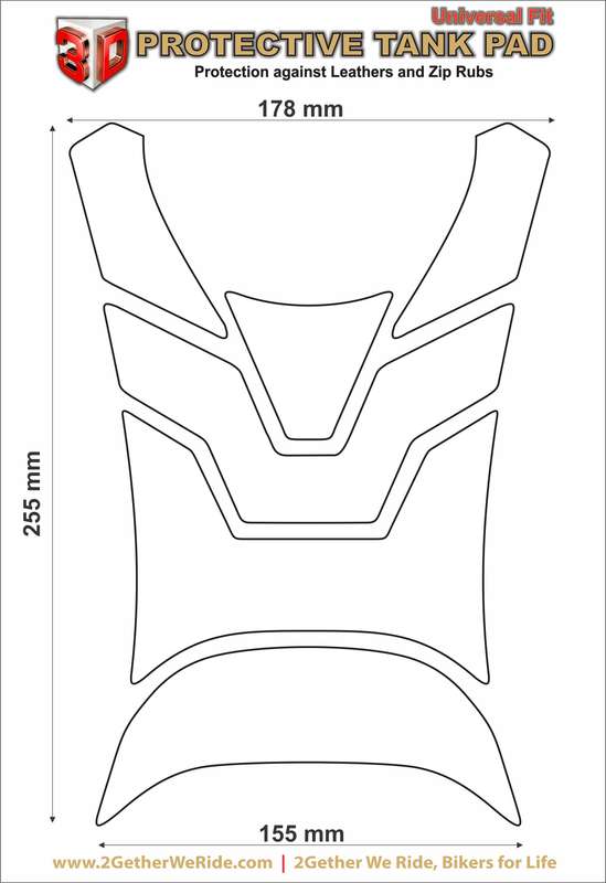 Yamaha Tracer 9 2021 -2023 MT Series. Black and Red  Motor Bike Tank Pad Protectors.  MT 09. 2021...