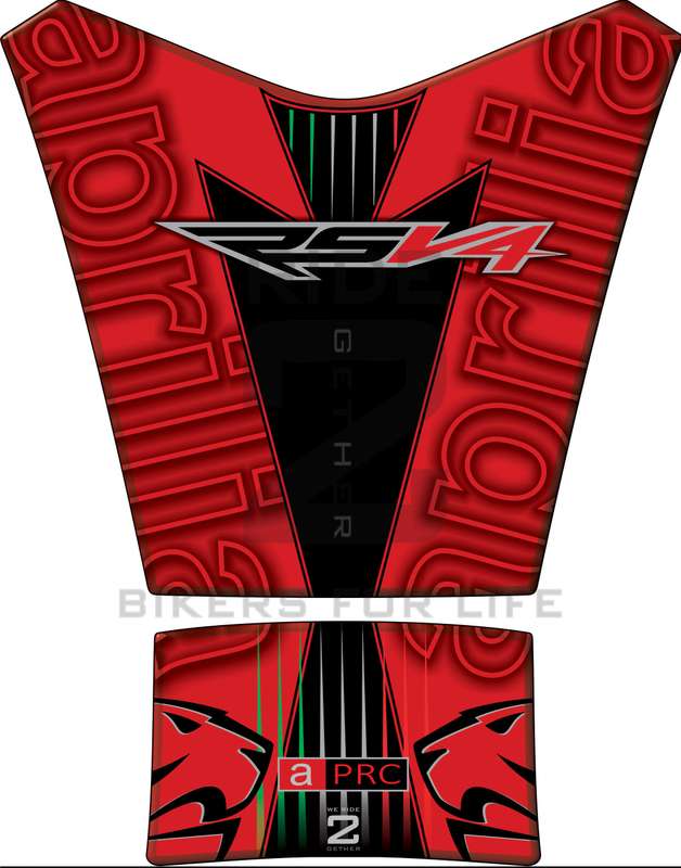 Aprilia Tuona RSV4 Red Tank Pad Protector .  2015 - 2019