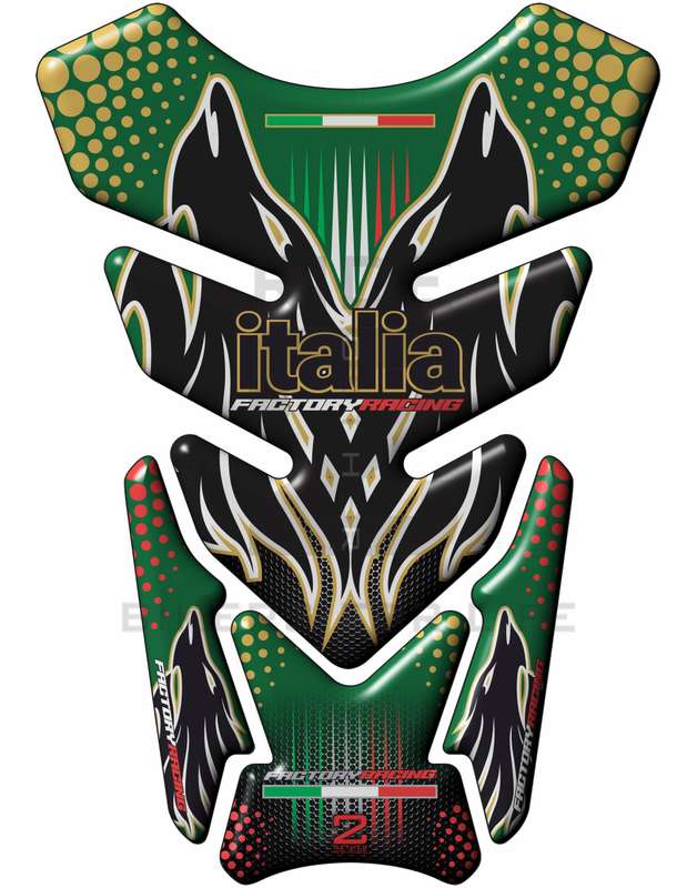 Aprilia  RSV 1000 - MILLE - RS250 - RSV4 - RSV4R - FALCO etc Italia Racing  Green Universal Fit  ...