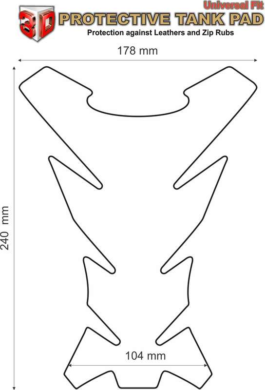 Yamaha MT Series. Blue and Black Series Motor Bike Tank Pad Protectors. MT 01. MT 03. MT 07. MT 0...