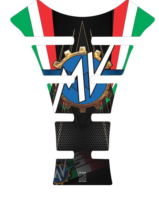 MV Agusta Black Carbon Fibre  Standard Tank Pad
