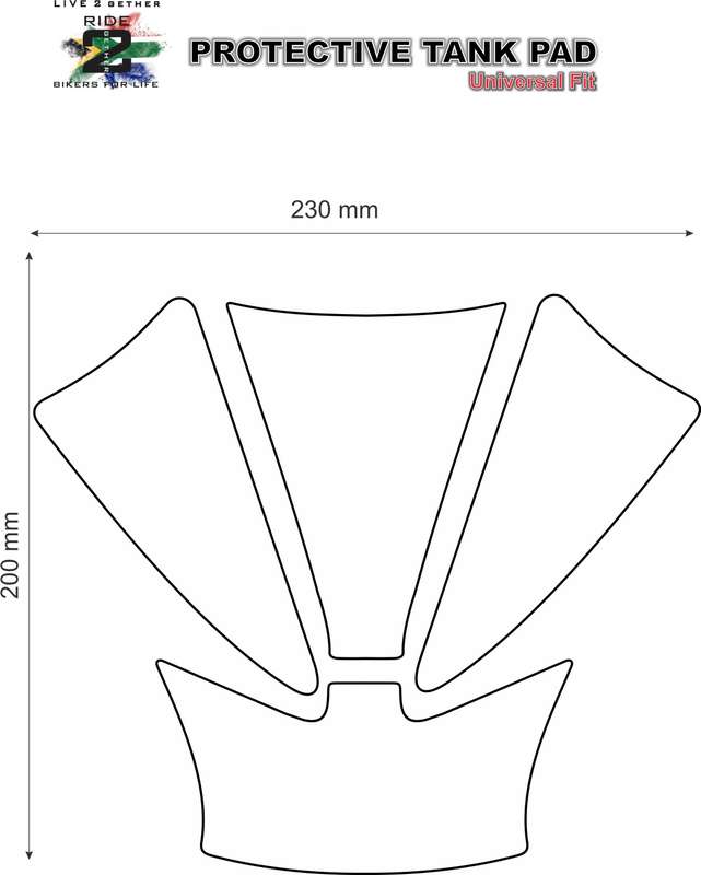 MV Agusta Black Standard F4 and F3 Tank Pad
