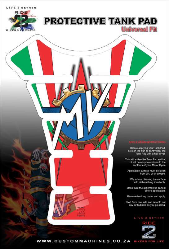 MV Agusta Red Standard Tank Pad
