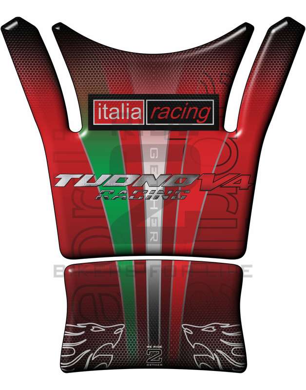 Aprilia Tuono V4 2021 - 2022  Red Tank Pad Protector.