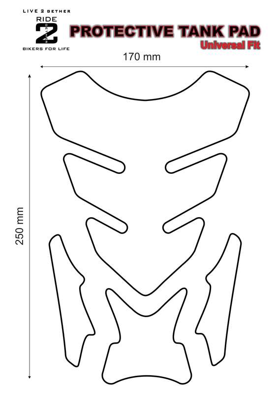 Honda Castrol Racing Standard Tank Pad Protector