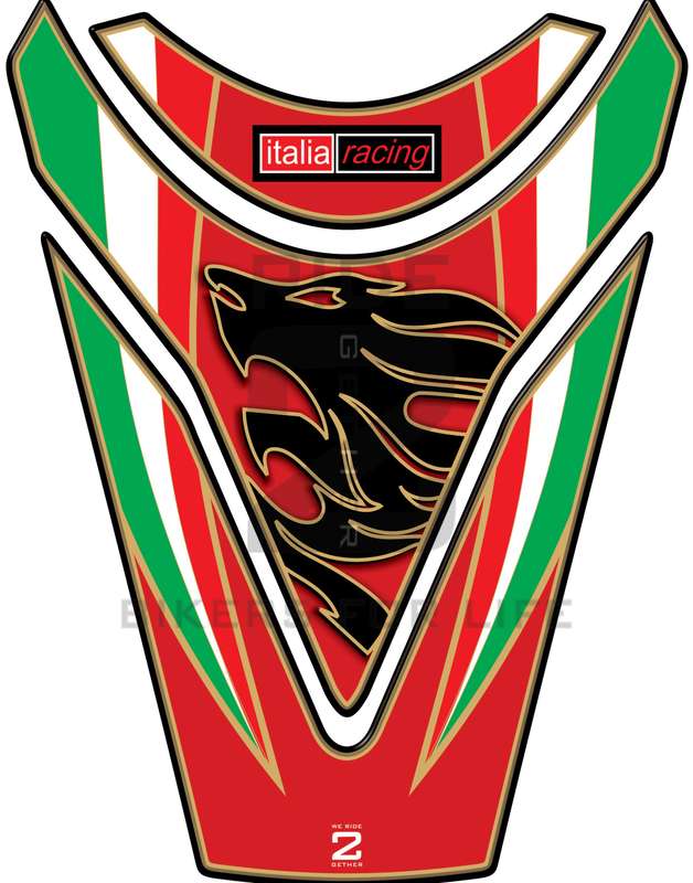 Aprilia Tuona RSV4 Red Tank Pad Protector . 2009 - 2014