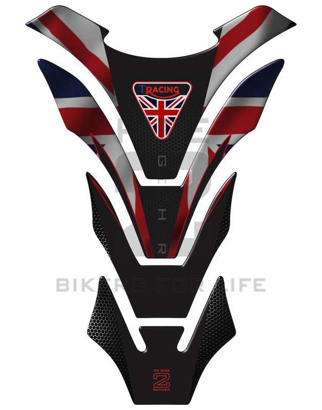 Triumph Black Universal Fit Tank Pad Protector