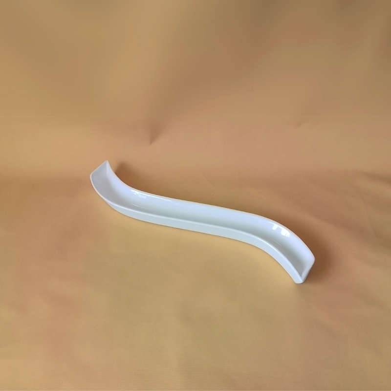 Ceramic Basic White Snack Server