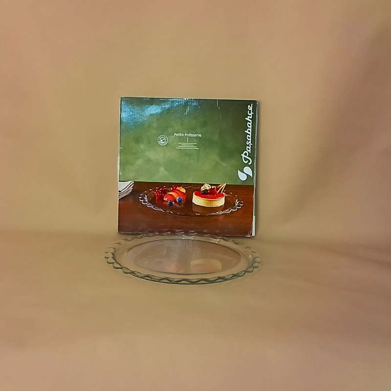 Pasabahce Petite Patisserie - Round Platter - New