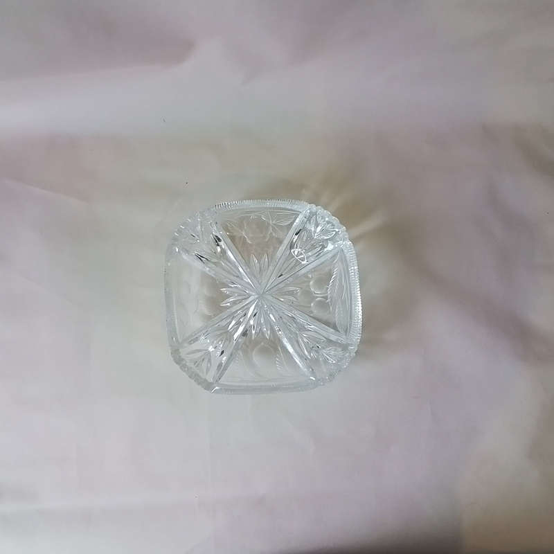 23cm Cut Glass Decor Bowl