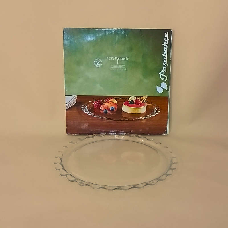 Pasabahce Petite Patisserie - Round Platter - New