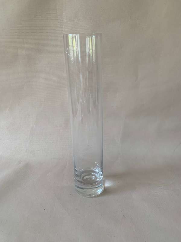 Glass Cylinder Vase 30cm