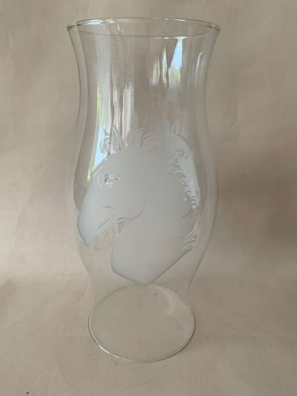 Glass Candle Cover 29.5cm