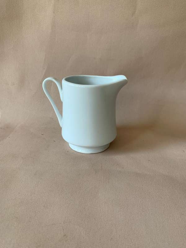 White Ceramic 250ml Milk Jug