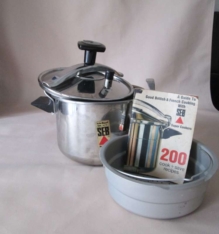 SEB Acier Massif Inox 18/10 Pressure Cooker