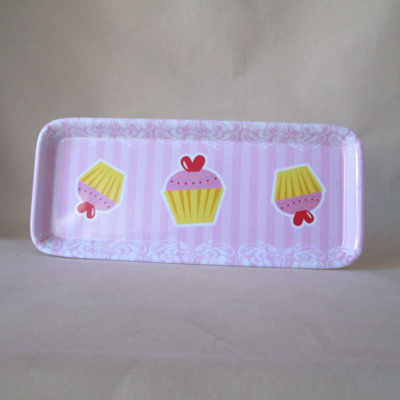 Melamine Serving Tray - Cupcake