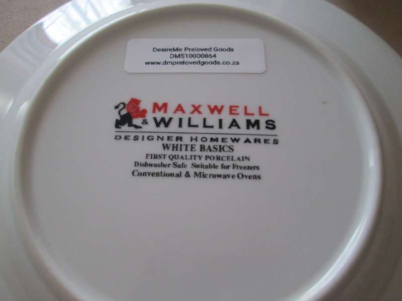 Maxwell Williams Basic White Saucers 12cm