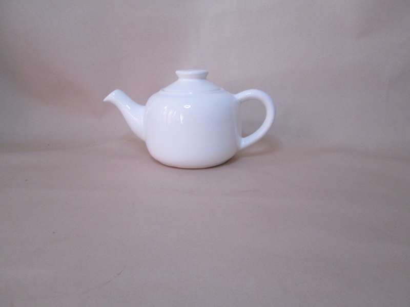 Classic White Coffee Pot