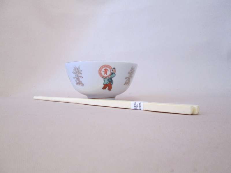 Chinese Bowl With ChopSticks