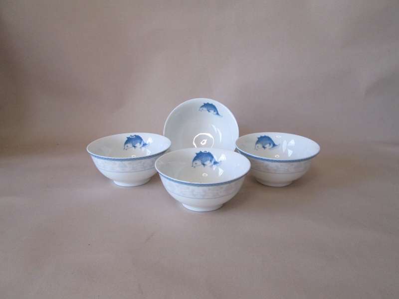 Set of 4 Chinese Bowls