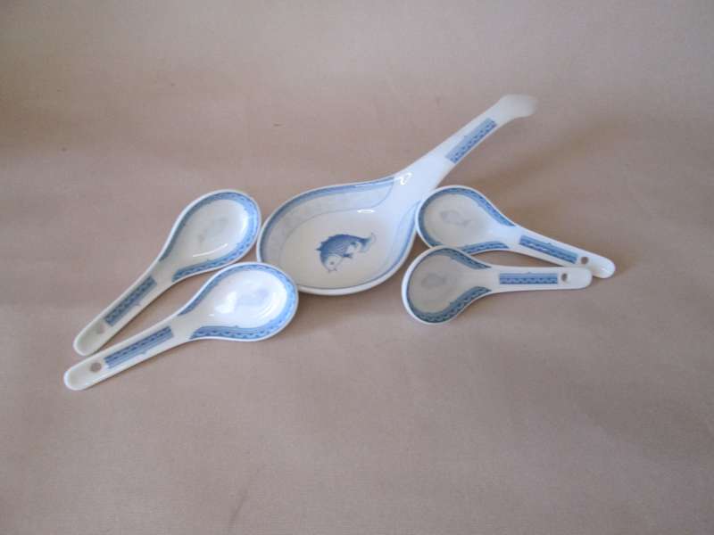 Set of 5 Chinese Spoons