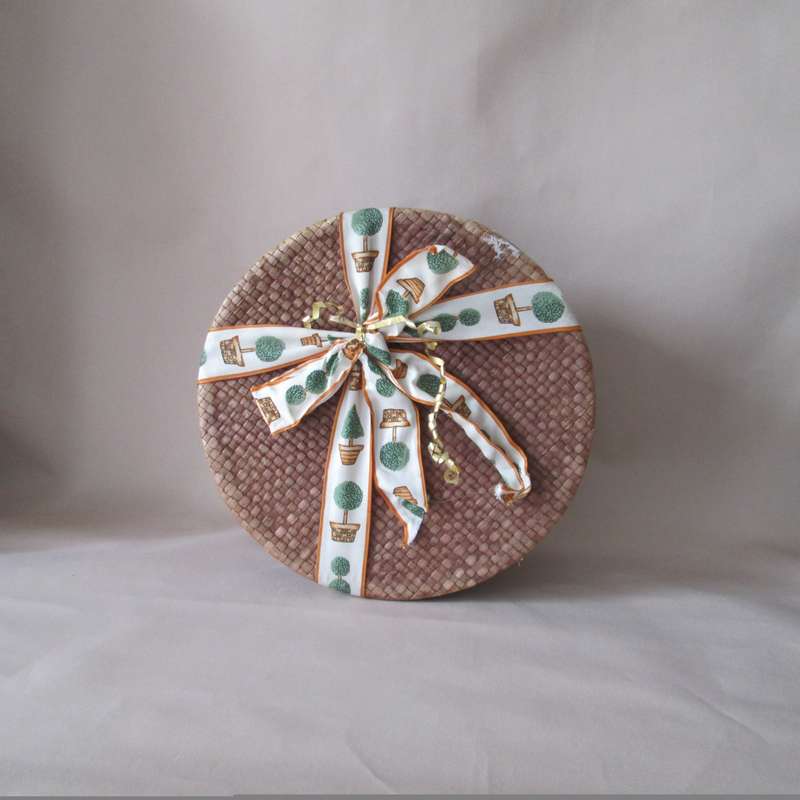 Round Vintage Storage Box