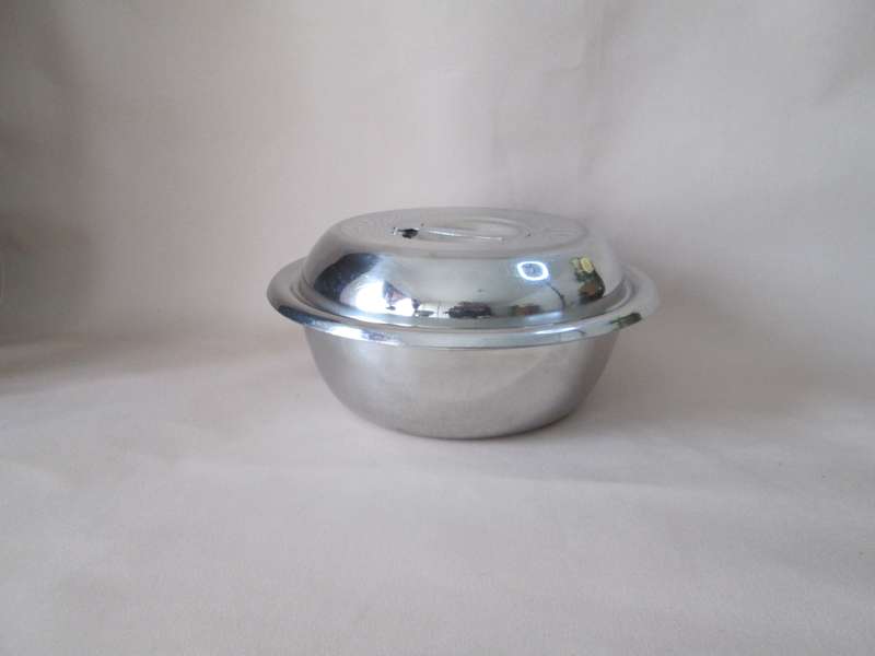 Stainless Steel Serving Dish with Divider 3lt