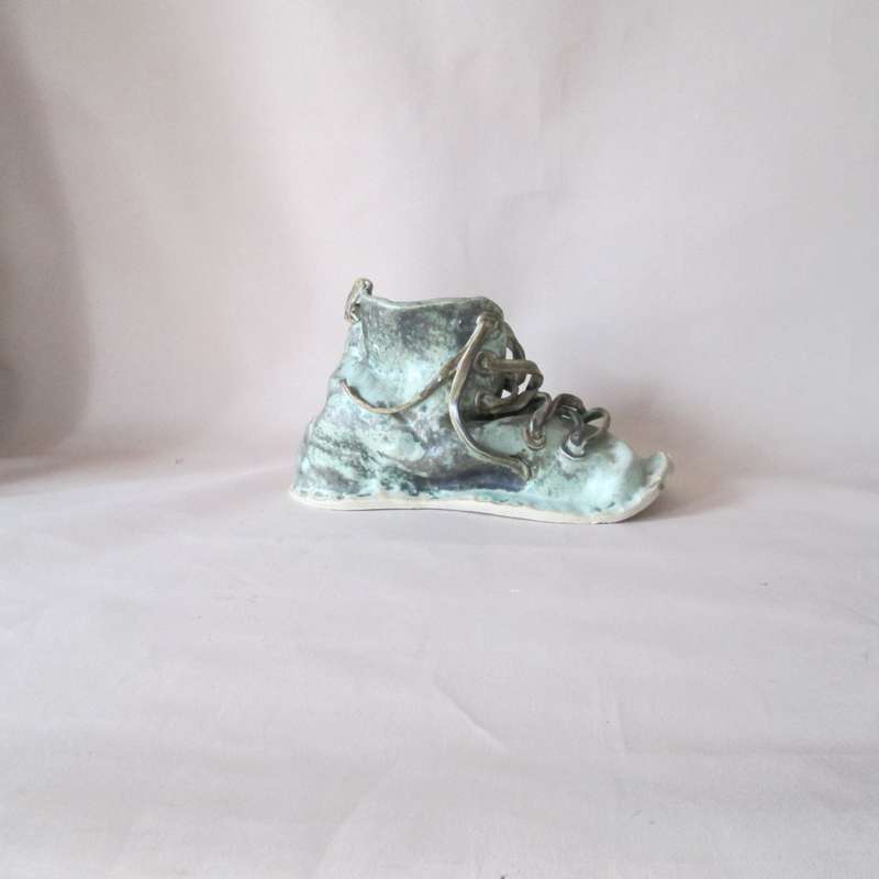Vintage Ceramic Shoe Planter