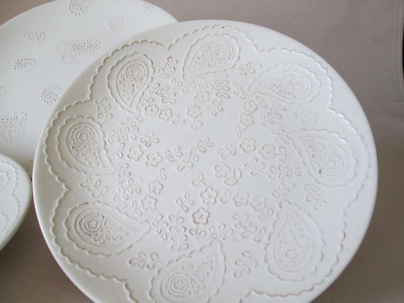 Japanese Style Tea Set with Serving Plates