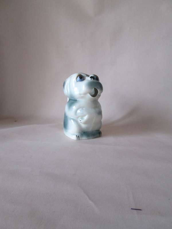 Unique Vintage Porcelain Dog Design Jug 450ml