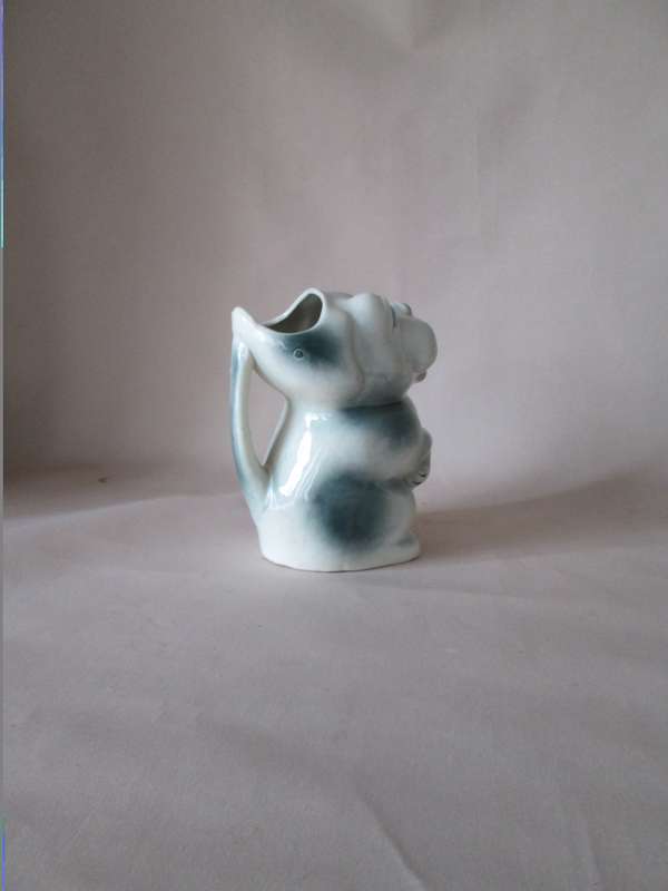 Unique Vintage Porcelain Dog Design Jug 450ml