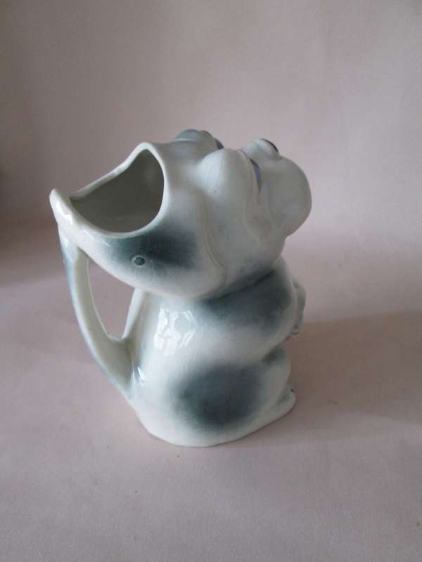 Unique Vintage Porcelain Dog Design Jug 450ml