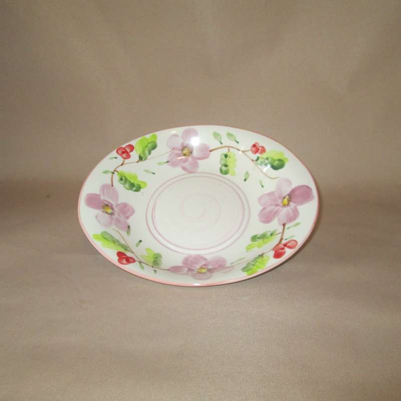 Central Handpainted Oval Serving Plate