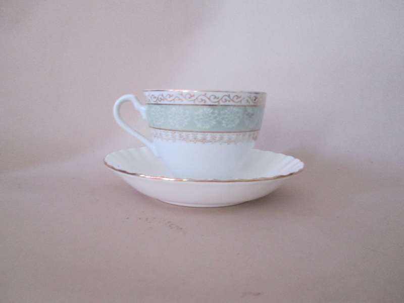 Fine China Tea Cup & Saucer Set