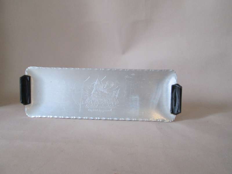 Norwegian Handicraft Metal Serving Tray