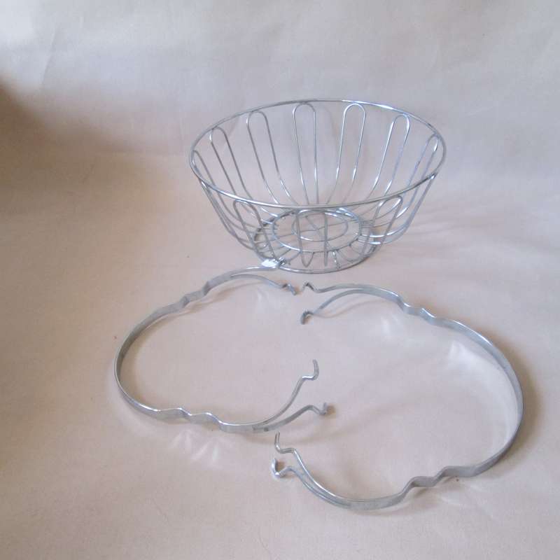 Stainless Steel Basket with removeable handles