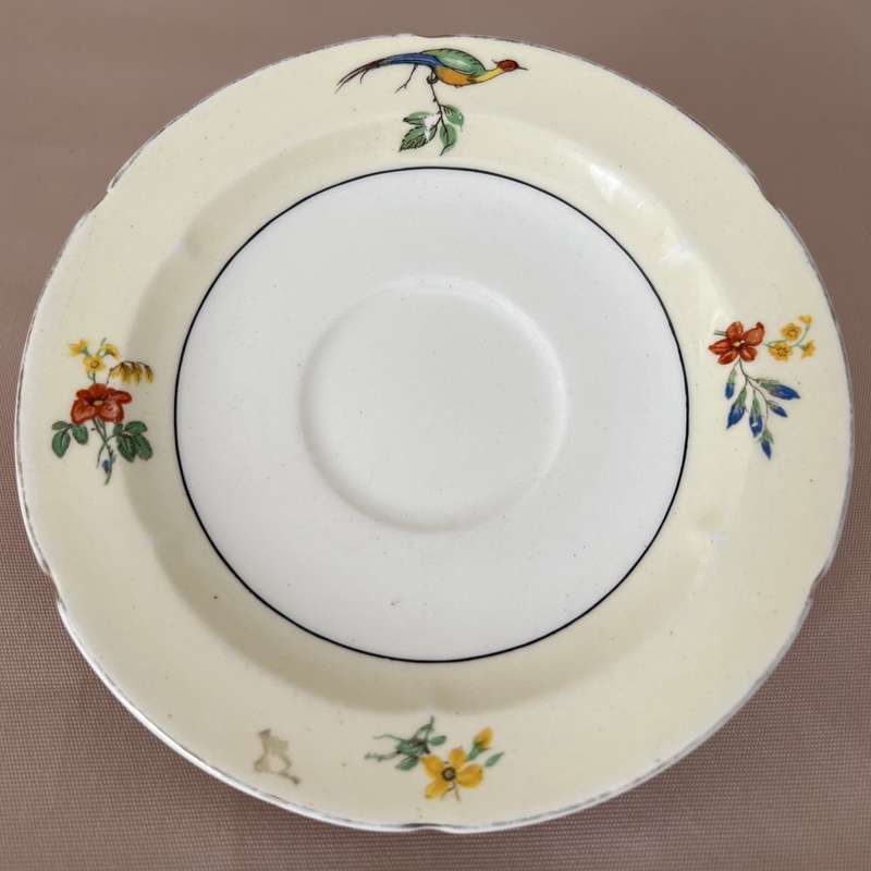 W.H Grindley & Co Ivory 15cm Plate