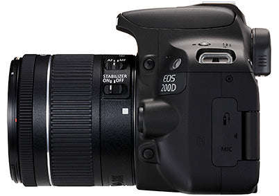 Canon EOS 200D DSLR Camera with EF-S 18-55mm f/3.5-5.6 III - USED