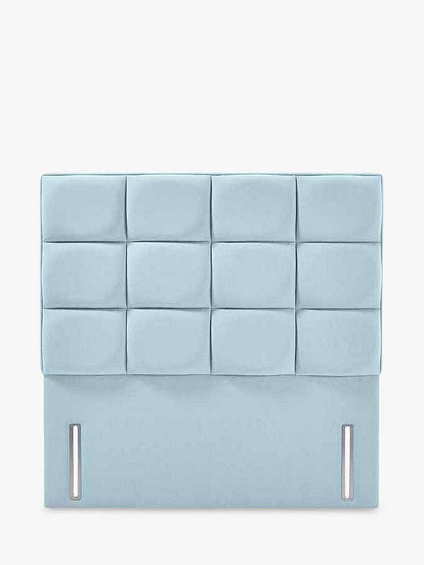 Eva Block Velvet Headboard