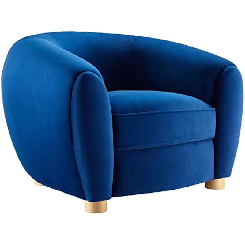 Eve 1 Seater Velvet Accent Chair