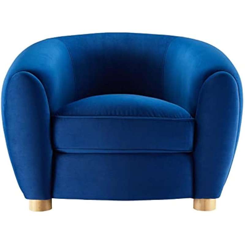 Eve 1 Seater Velvet Accent Chair