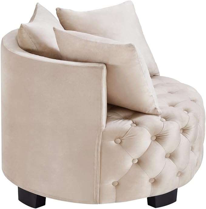 Emma Tufted Leisure Accent Chair