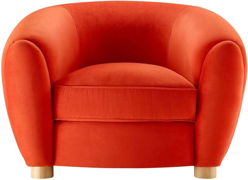 Eve 1 Seater Velvet Accent Chair