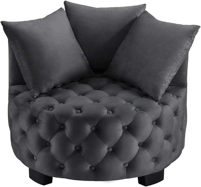 Emma Tufted Leisure Accent Chair
