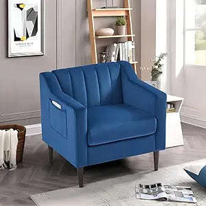 Luna Velvet 1 seater Sofa Chair