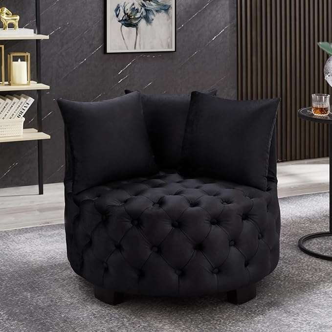 Emma Tufted Leisure Accent Chair