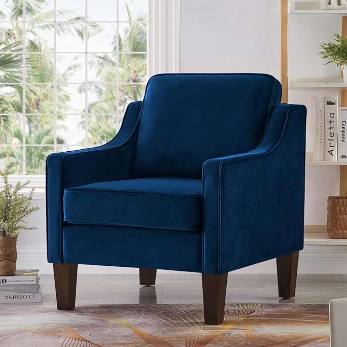 Sina Velvet Arm Chair