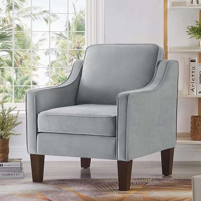 Sina Velvet Arm Chair